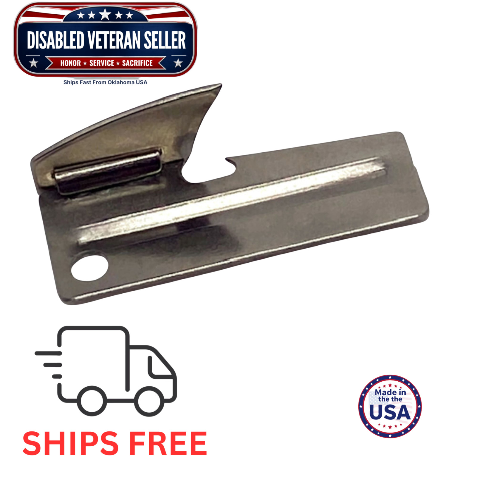 Original Vintage P-38 Military Issue Can Opener US SHELBY CO Made In The USA Original Vintage P-38 Military Issue Can Opener US SHELBY CO Made In The USA