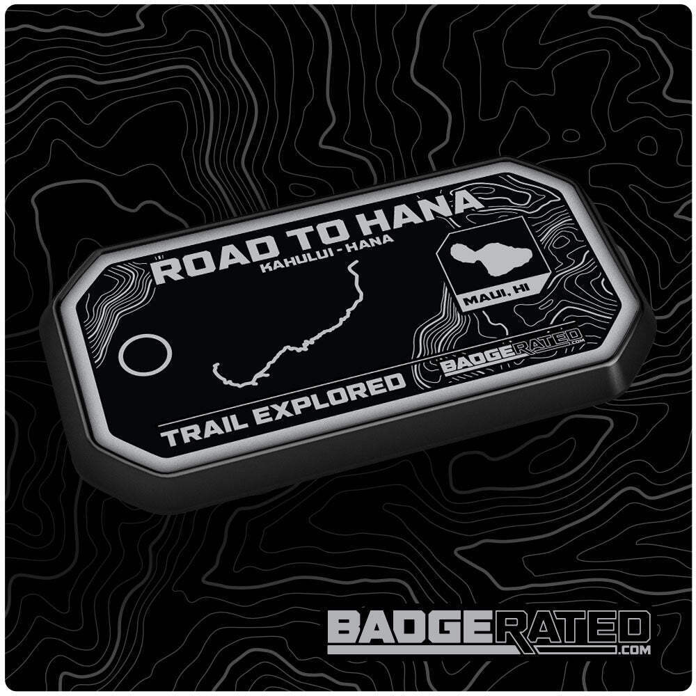 Road to Hana Trail Badge (Maui, HI) Road to Hana Trail Badge (Maui, HI)