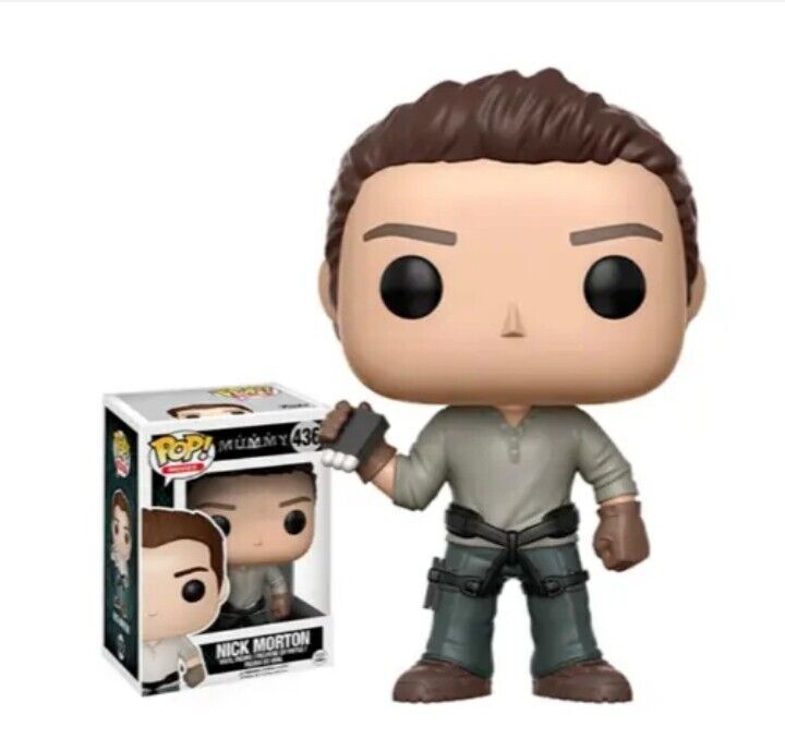 NEW Funko Pop Nick Morton 436 Tom Cruise The Mummy Movies Cancelled Release Rare