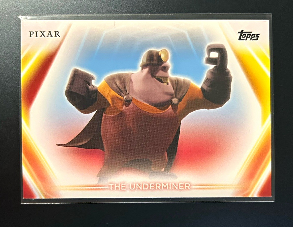 Topps Pixar Disney/Pixar The Incredibles The Underminer #58 2026 Base Set Card