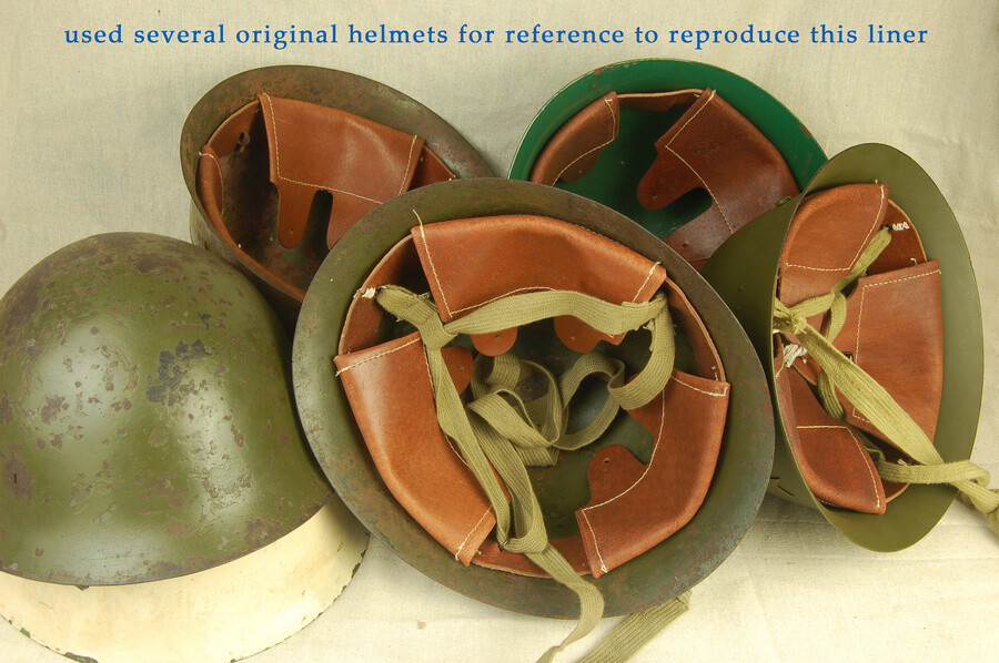 Replica of WW2 Japanese Army type 90 Helmet Liner (L) Replica of WW2 Japanese Army type 90 Helmet Liner (L)
