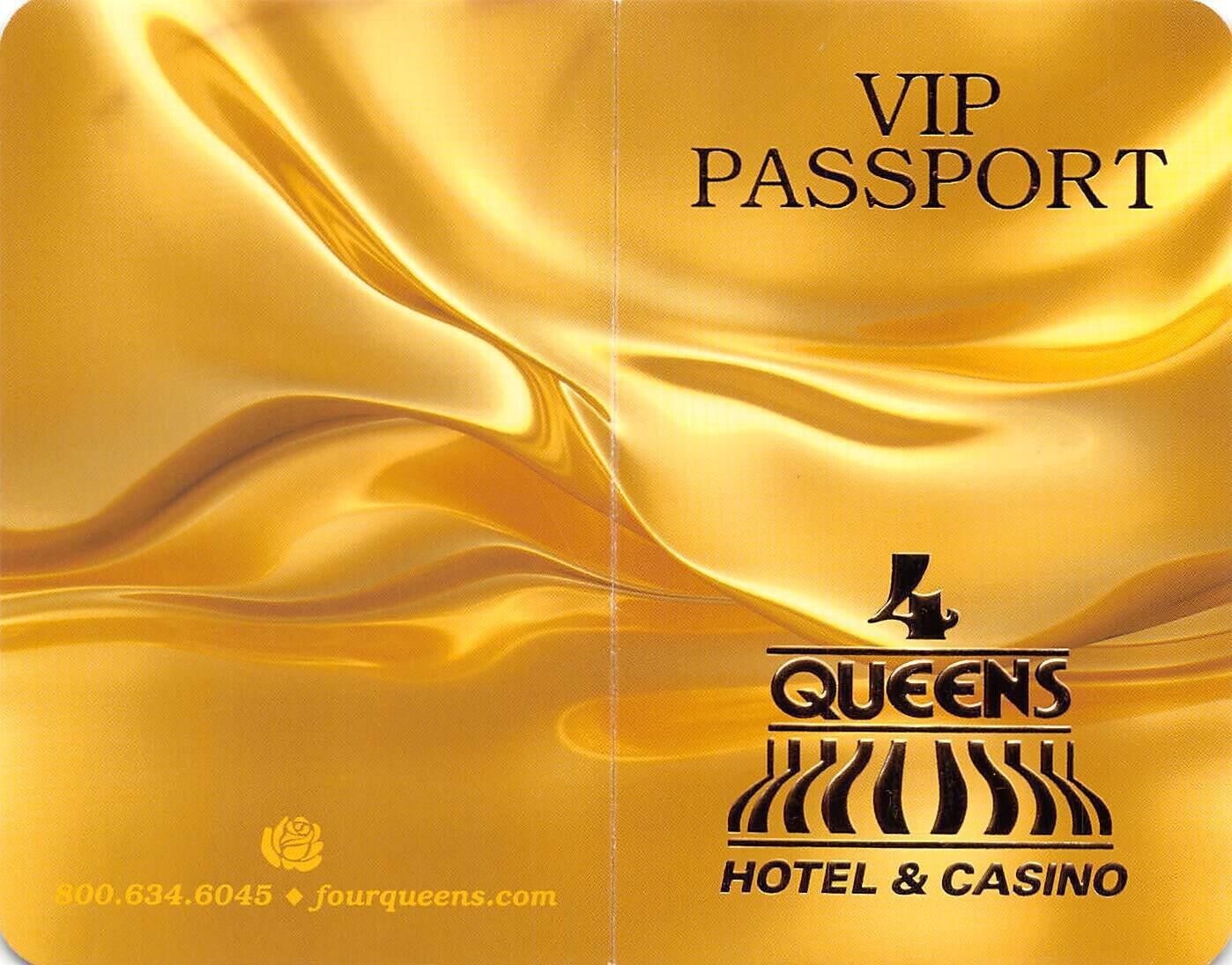 Four Queens Casino - Las Vegas, NV - Paper VIP Passport Folder