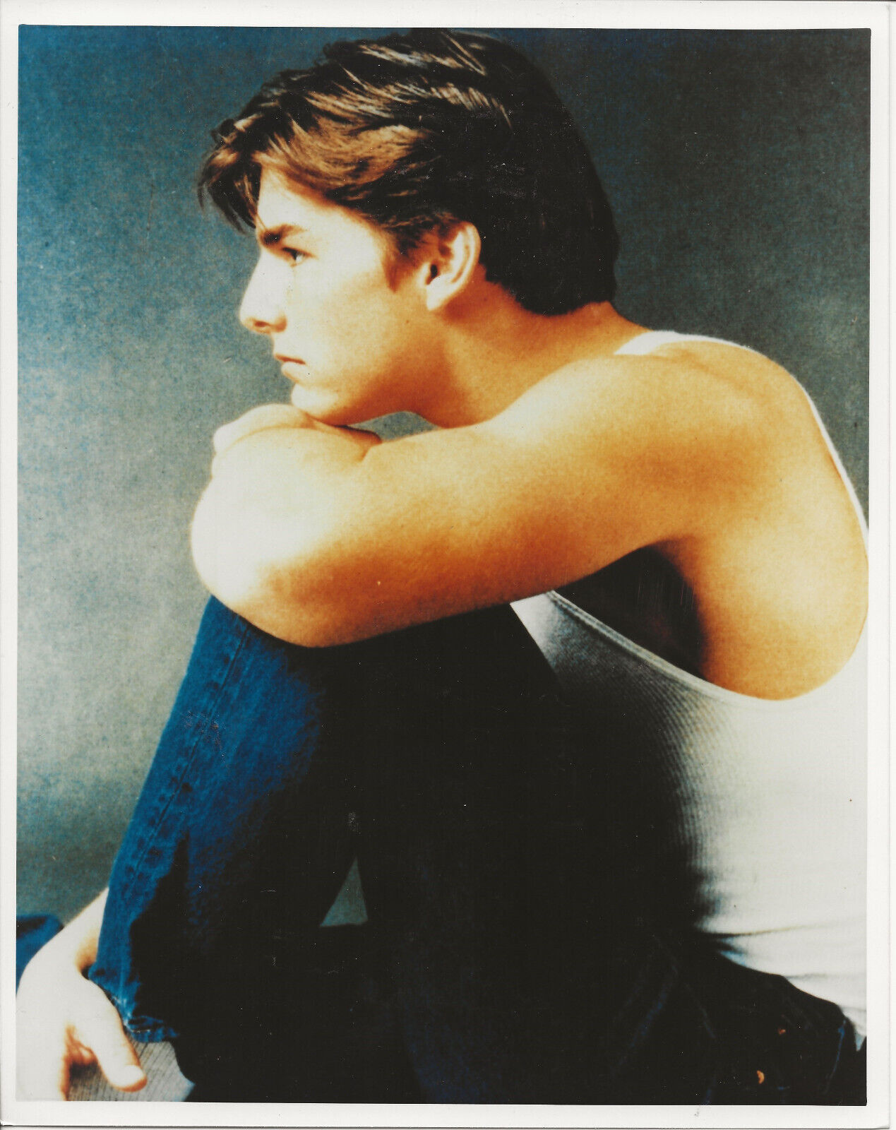 Tom Cruise 8x10 color photo E/CM 89