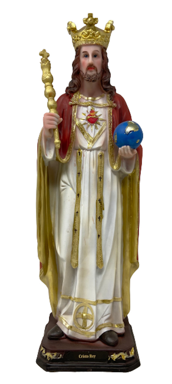Cristo Rey 16 Inch Resin 25132-16 Brand New Christ The King 