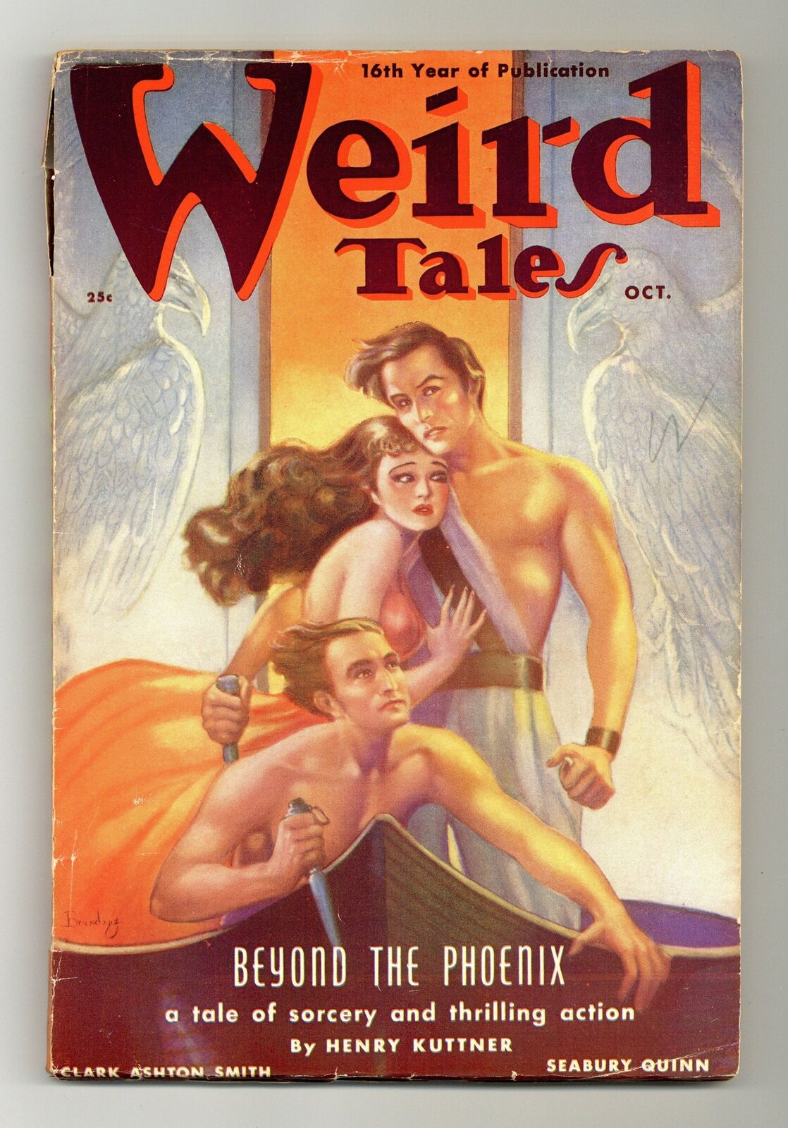 Weird Tales Pulp 1st Series Oct 1938 Vol. 32 #4 GD 2.0