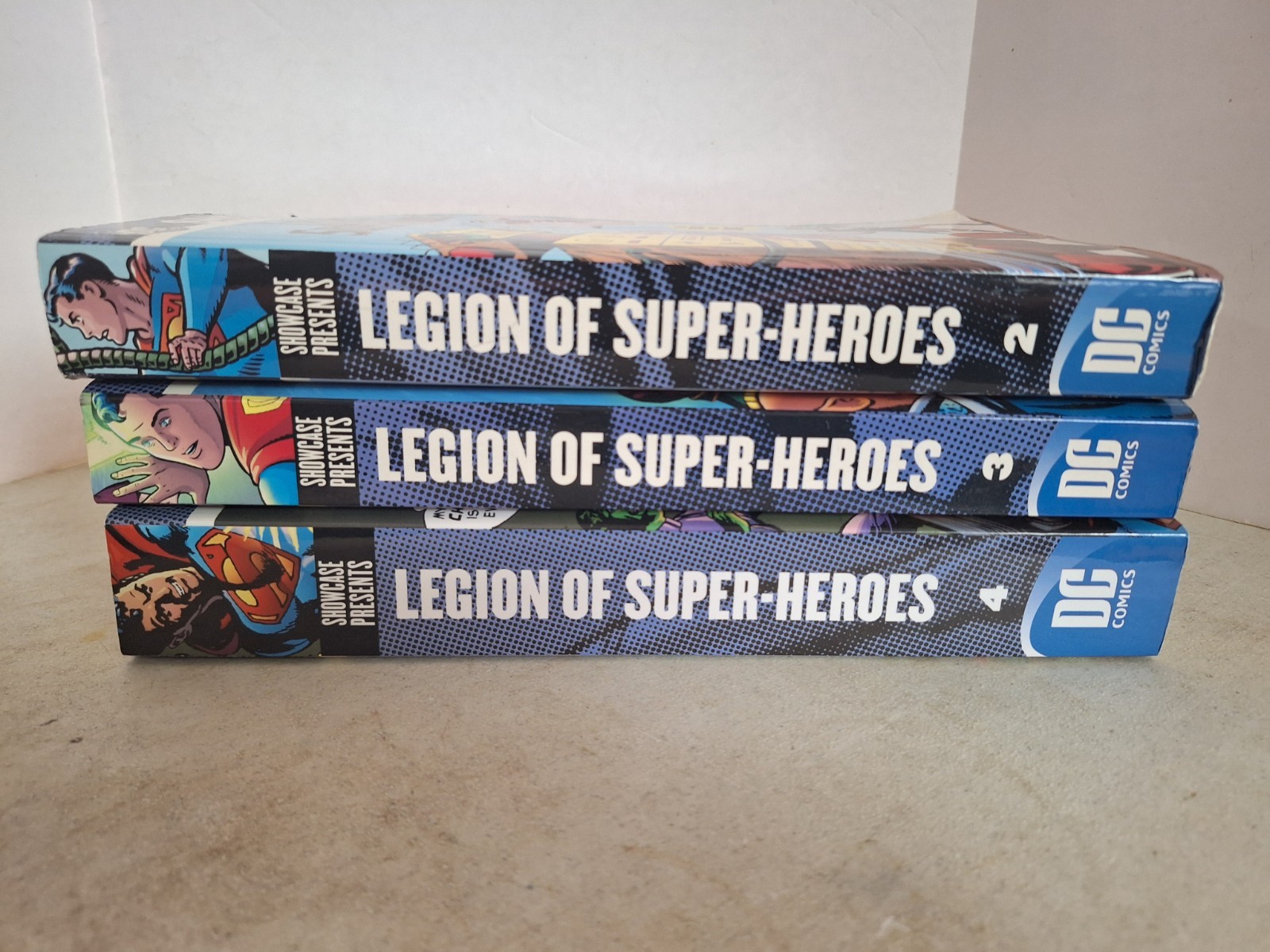 DC Showcase Presents LEGION OF SUPER-HEROES Vol #2, 3, 4, DC Comics Superboy DC Showcase Presents LEGION OF SUPER-HEROES Vol #2, 3, 4, DC Comics Superboy