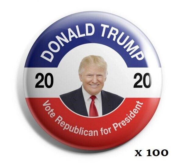 Trump 2020 Buttons: \