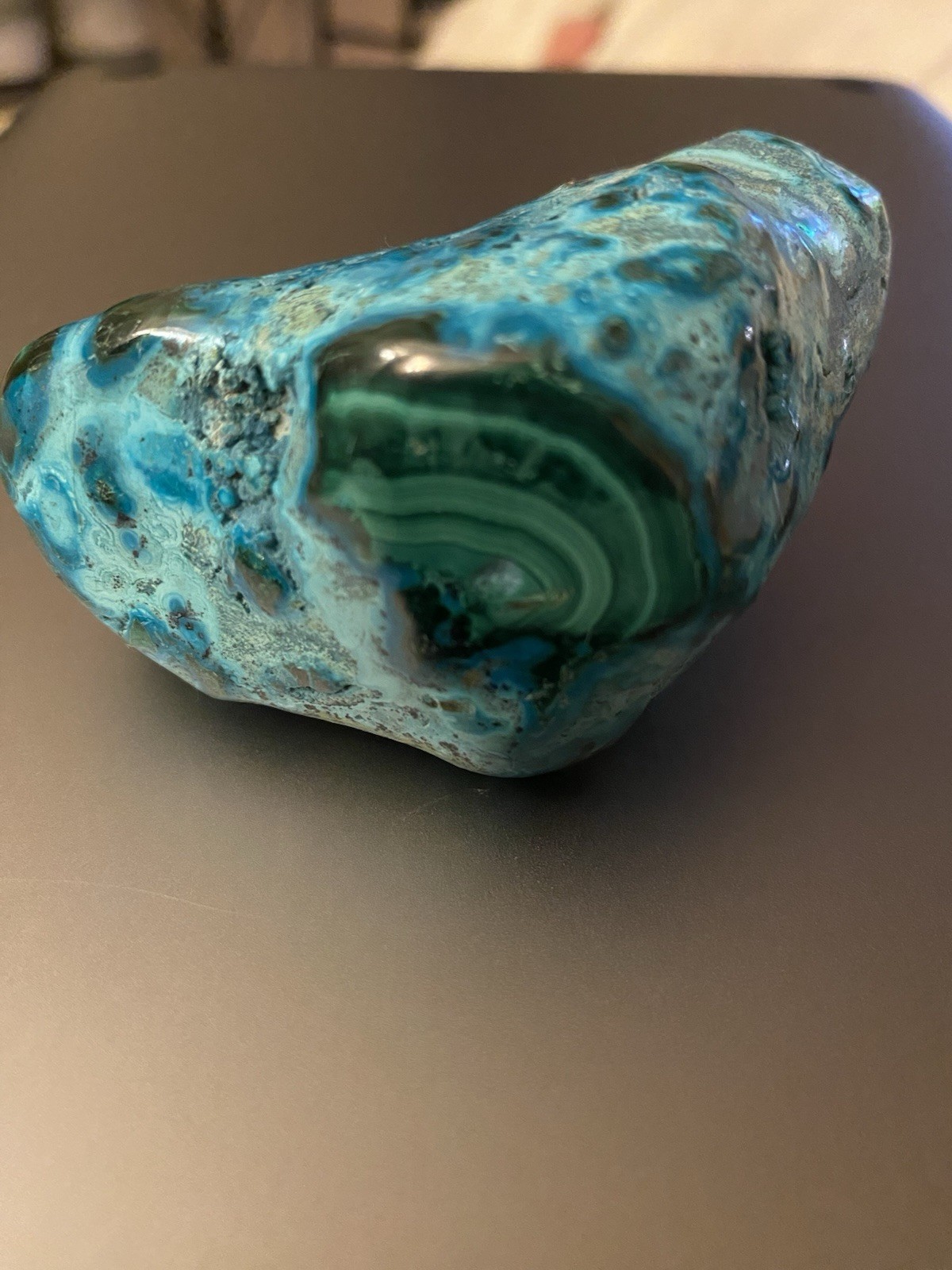 Chrysocolla Malachite (malacolla) .45 Lb/ 7.27 Oz./206 g. High Quality Mineral Chrysocolla Malachite (malacolla) .45 Lb/ 7.27 Oz./206 g. High Quality Mineral