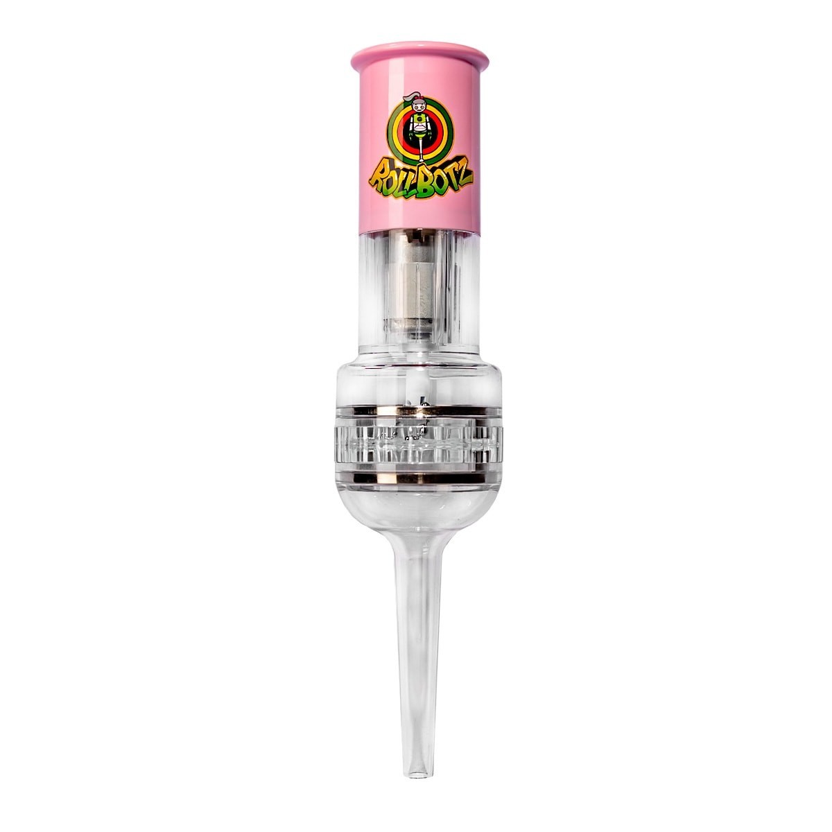 RollBotz Robokone Cone Filler Grinder Mill USB Rechargeable Pink Portable Roller RollBotz Robokone Cone Filler Grinder Mill USB Rechargeable Pink Portable Roller