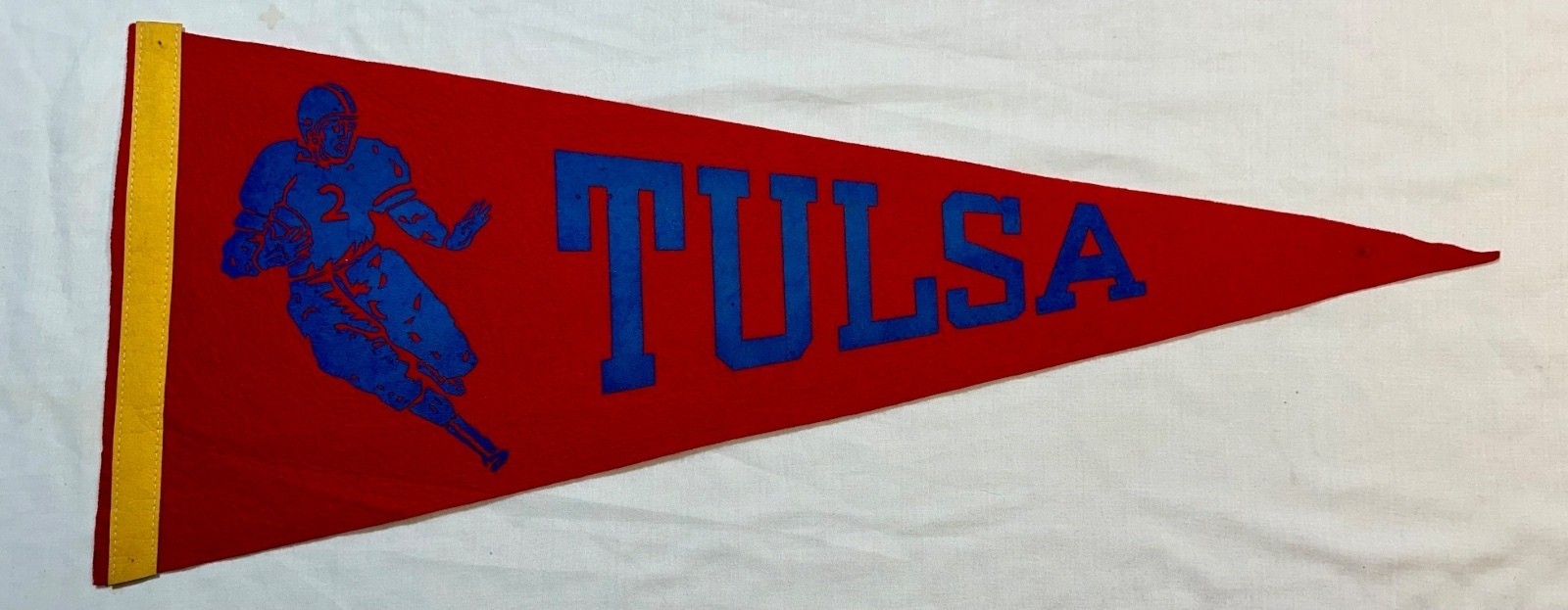 Vintage University of Tulsa Hurricanes Football Pennant Vintage University of Tulsa Hurricanes Football Pennant