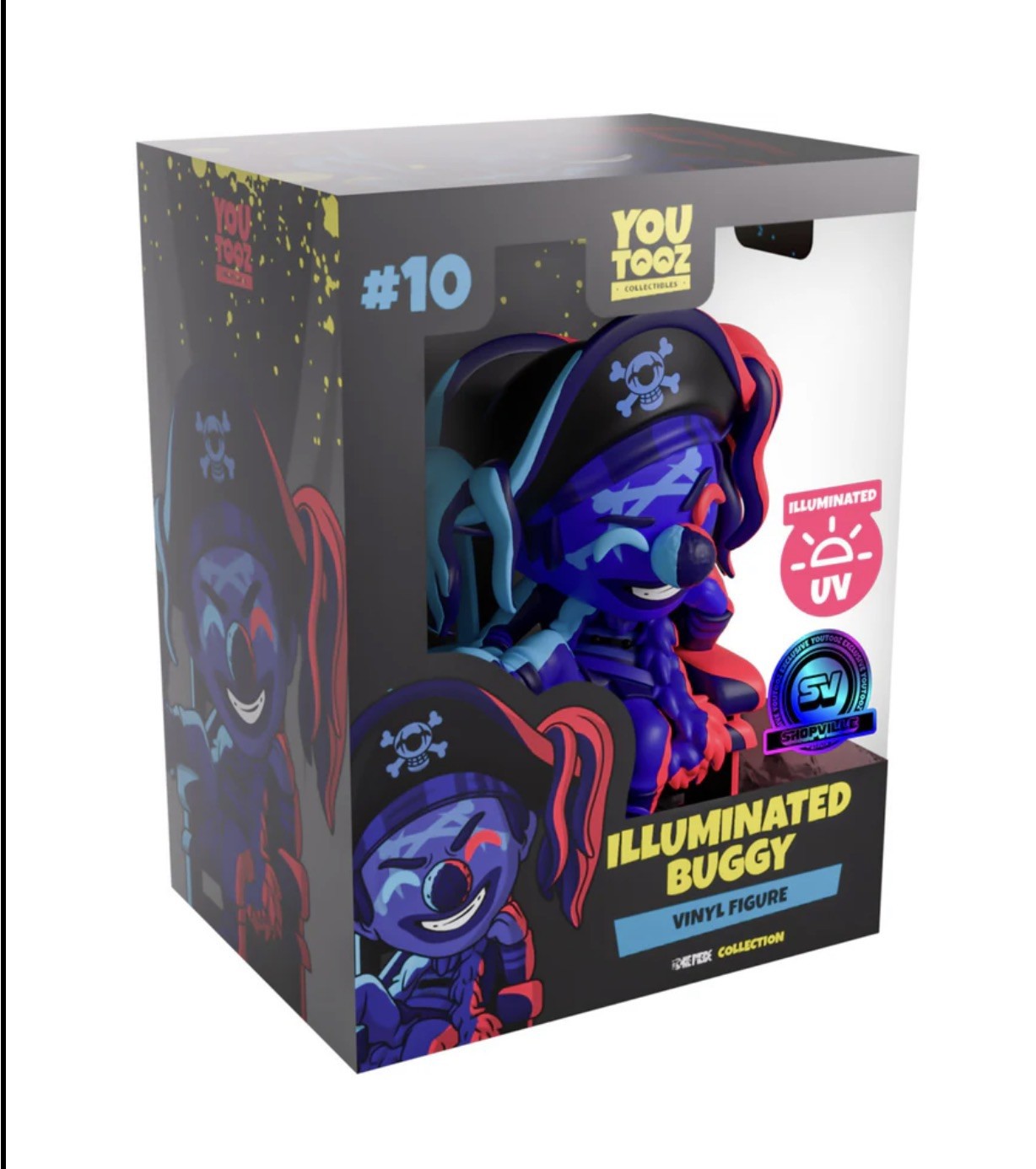 🔥Youtooz x Shopville Exclusive One Piece Illuminated King Buggy Limited Edition