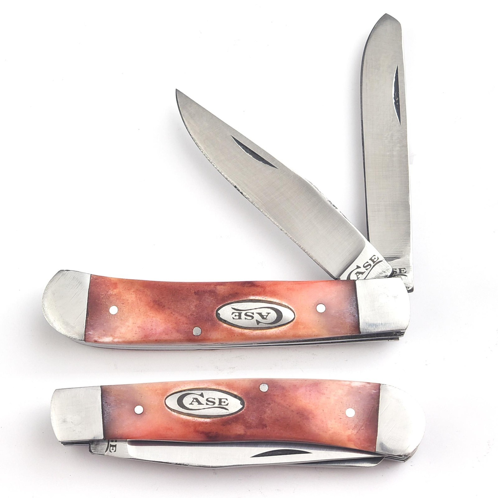 Trapper Pocket Knife–Camel Bone Handle-Dual Blade – Carbon Steel Folding-USA EDC Trapper Pocket Knife–Camel Bone Handle-Dual Blade – Carbon Steel Folding-USA EDC
