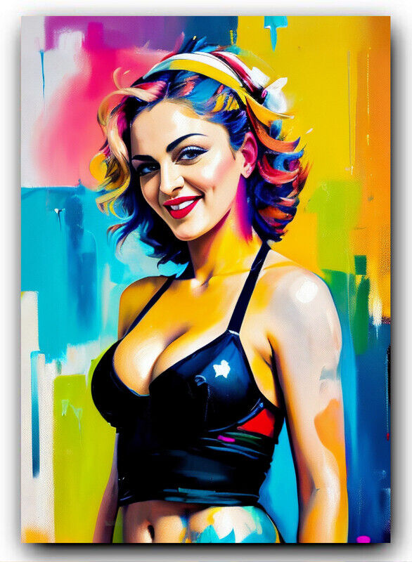 Madonna Sketch Card Print - Exclusive Art Trading Card #1