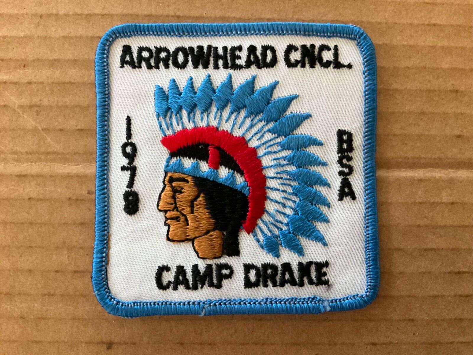 Camp Drake 1978 Patch e