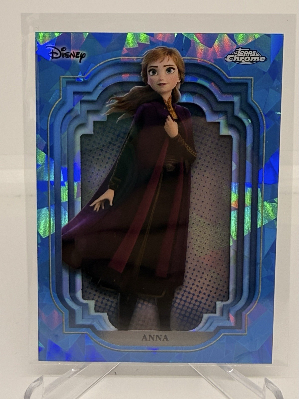 ANNA 2024 TOPPS CHROME SAPPHIRE EDITION DISNEY #154 MINT FROZEN ANNA 2024 TOPPS CHROME SAPPHIRE EDITION DISNEY #154 MINT FROZEN