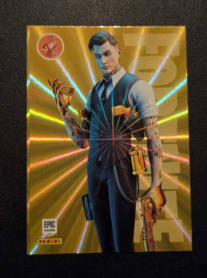 2021 Panini Fortnite Series 3 Laser Legendary Outfit #218 Midas SSP