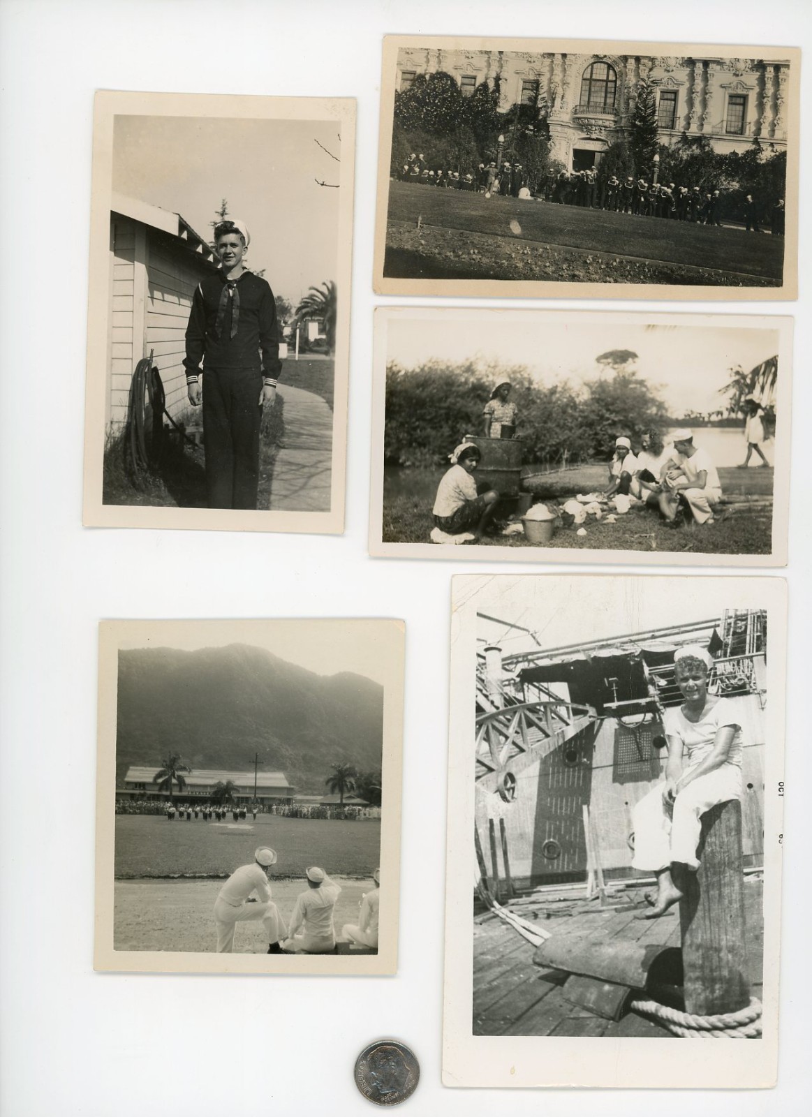 (10) Old B&W photo lot / AMERICAN SAILORS USN Uniforms & Insignia of WWI & WWII (10) Old B&W photo lot / AMERICAN SAILORS USN Uniforms & Insignia of WWI & WWII