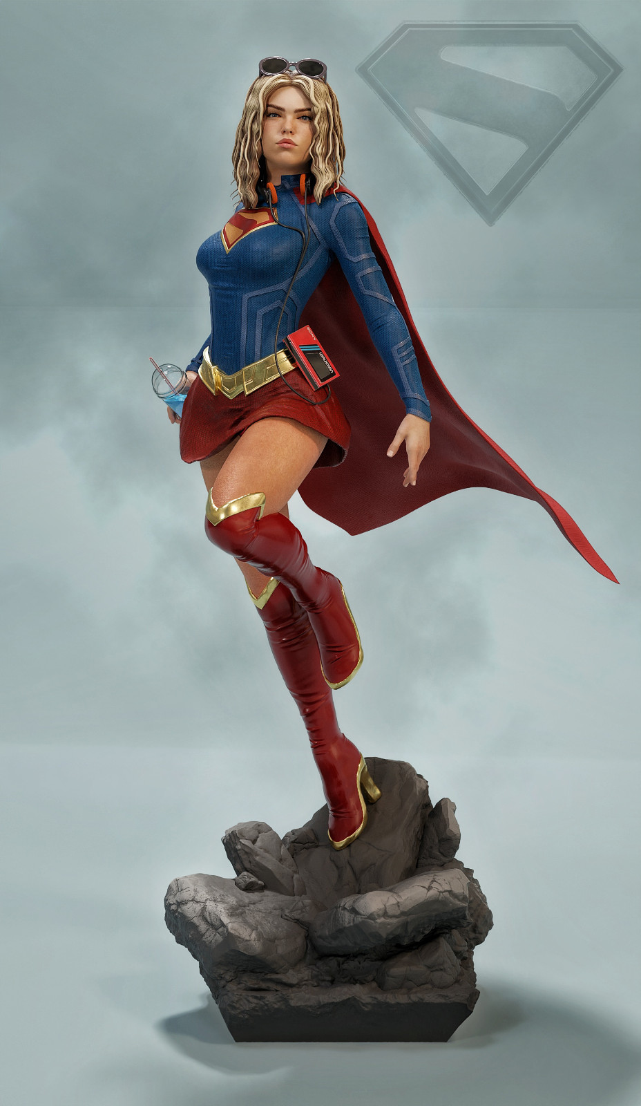 Supergirl | Milly Alcock Version | UNPAINTED | 1/6 Scale Resin Kit Supergirl | Milly Alcock Version | UNPAINTED | 1/6 Scale Resin Kit