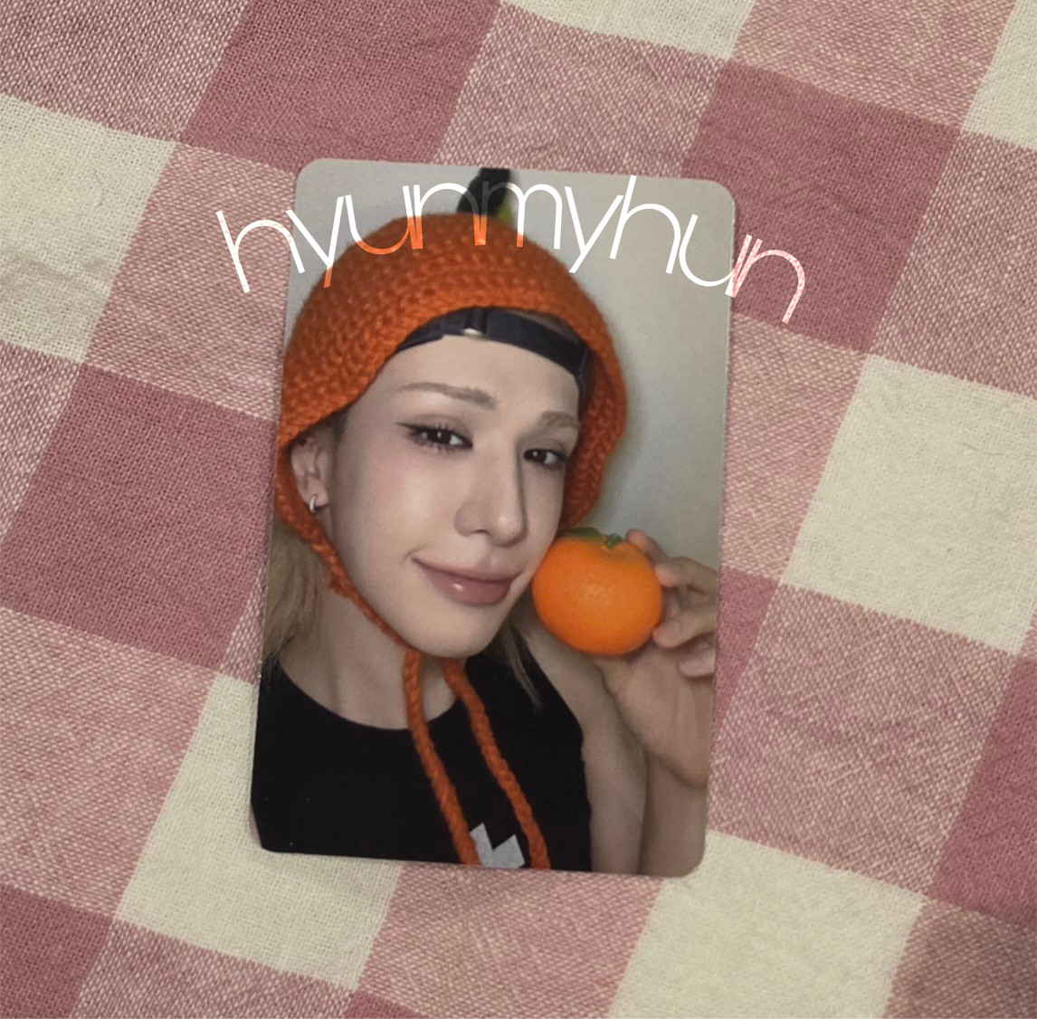 XLOV I,GOD Apple music Tangerine photocard XLOV I,GOD Apple music Tangerine photocard