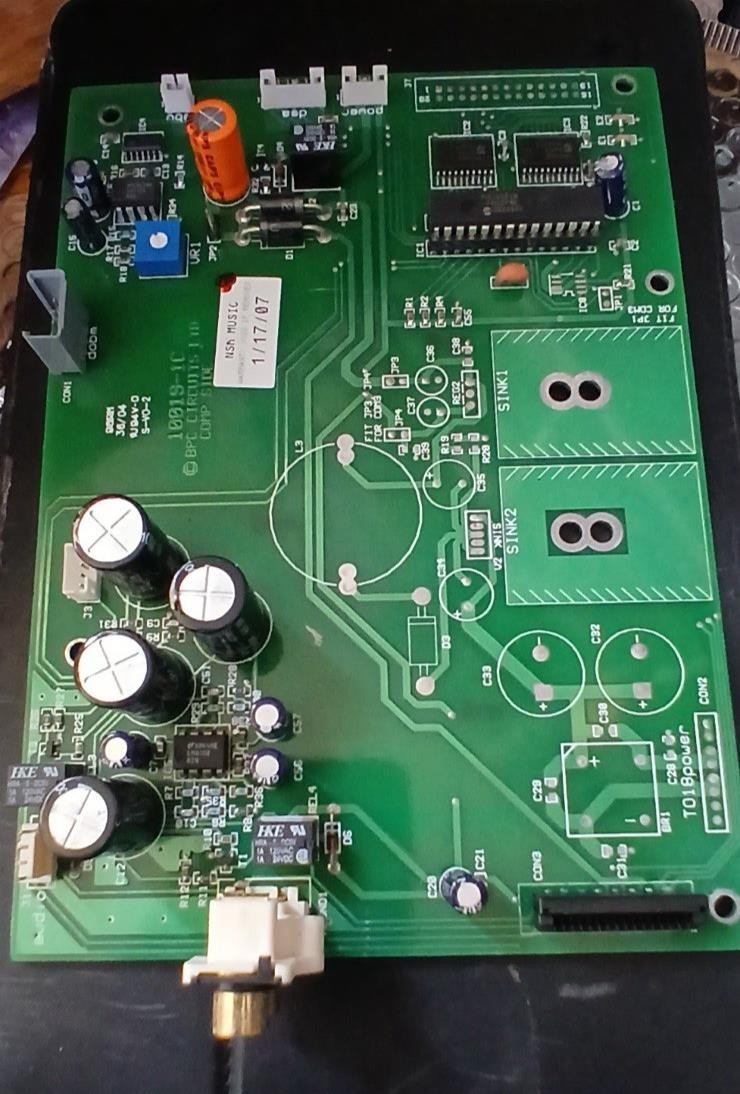 NSM Jukebox CD player interface board # 10019-1C NOS NSM Jukebox CD player interface board # 10019-1C NOS
