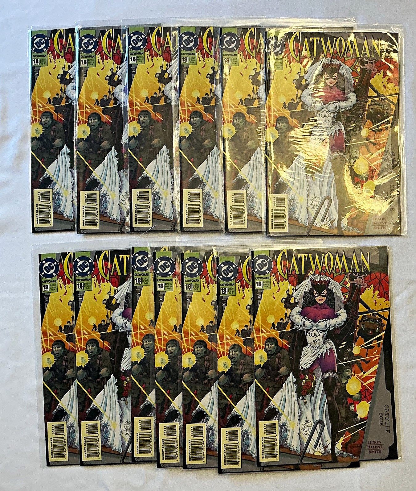 DC Comics Catwoman #18 1995 -Lot of 13 Comics VF+ DC Comics Catwoman #18 1995 -Lot of 13 Comics VF+