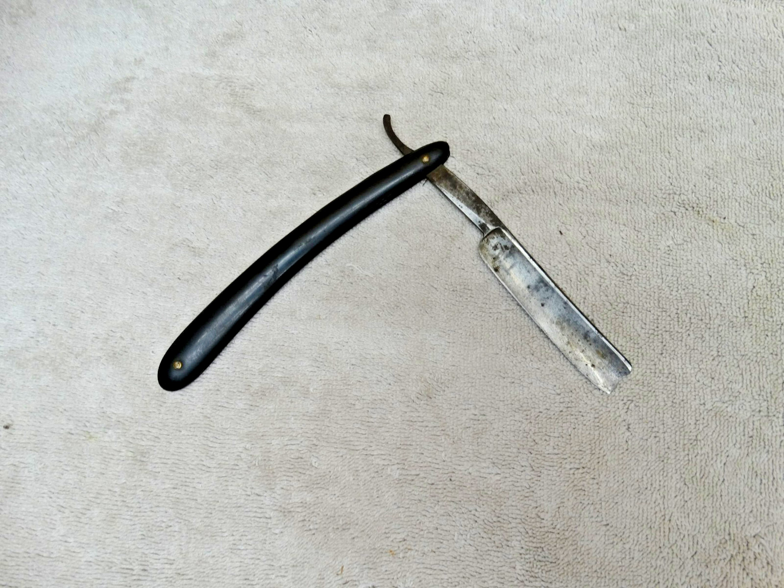 Antique J.R. Torrey Straight Blade Razor -Worchester Mass