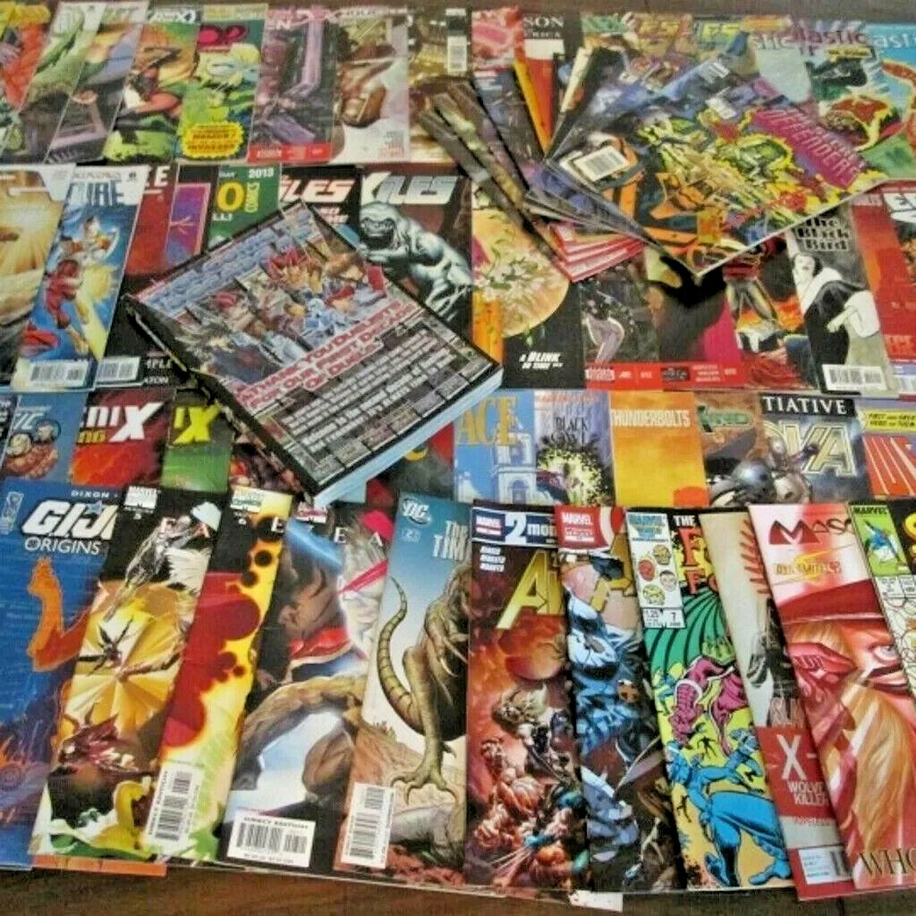 Best Marvel & DC Comic Book Lot Collection, Keys, 1st App, #1 Issues Bargain Lot Best Marvel & DC Comic Book Lot Collection, Keys, 1st App, #1 Issues Bargain Lot
