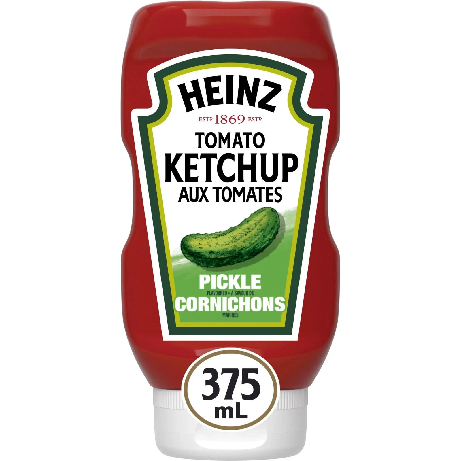 Heinz Pickle Flavored Tomato Ketchup 375ml/13 oz - Heinz Pickle Flavored Tomato Ketchup 375ml/13 oz -