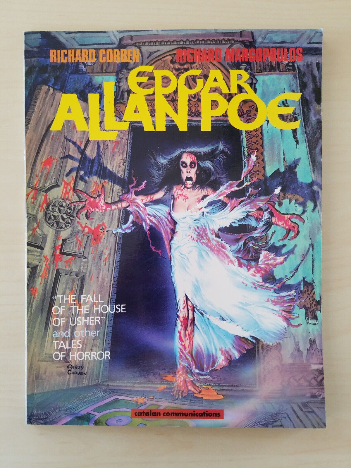 Edgar Allan Poe Fall of the House of Usher (Richard Corben, Catalan 1985) VF-