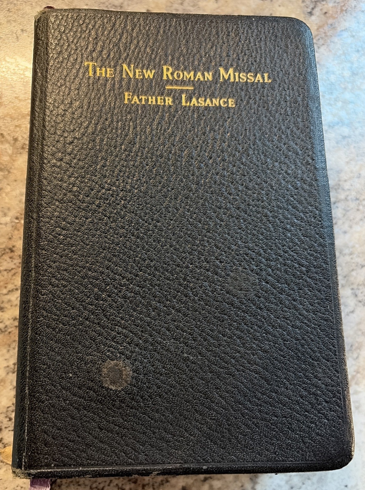 Fr. Lasance The New Roman Missal (1937) Latin/English Original EXCELLENT (READ)