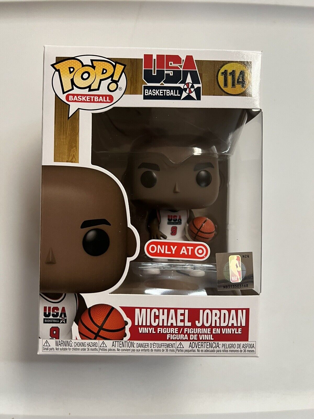 Michael Jordan Funko Pop 114 Target Exclusive