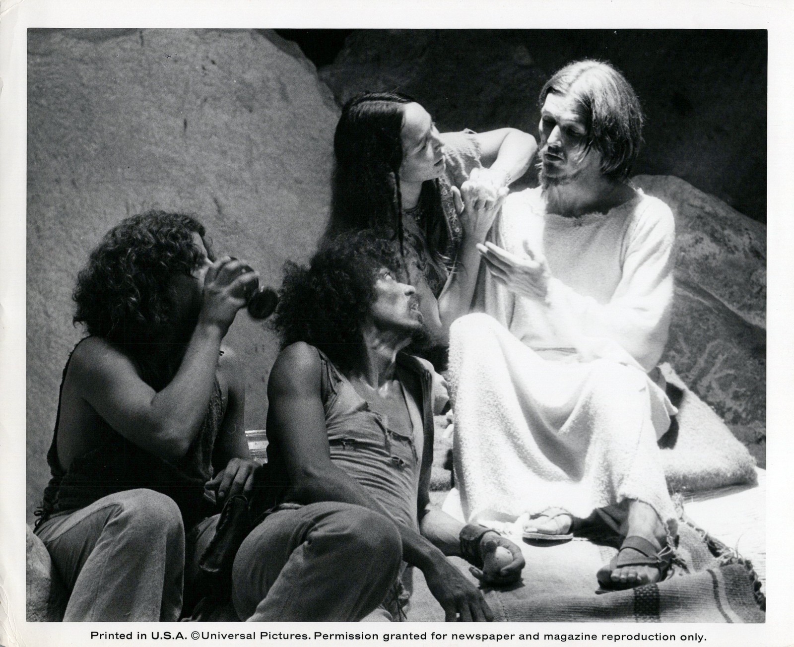 Ted Neeley, Yvonne Elliman in Jesus Christ Superstar (1973) ❤ Press Photo 1454K