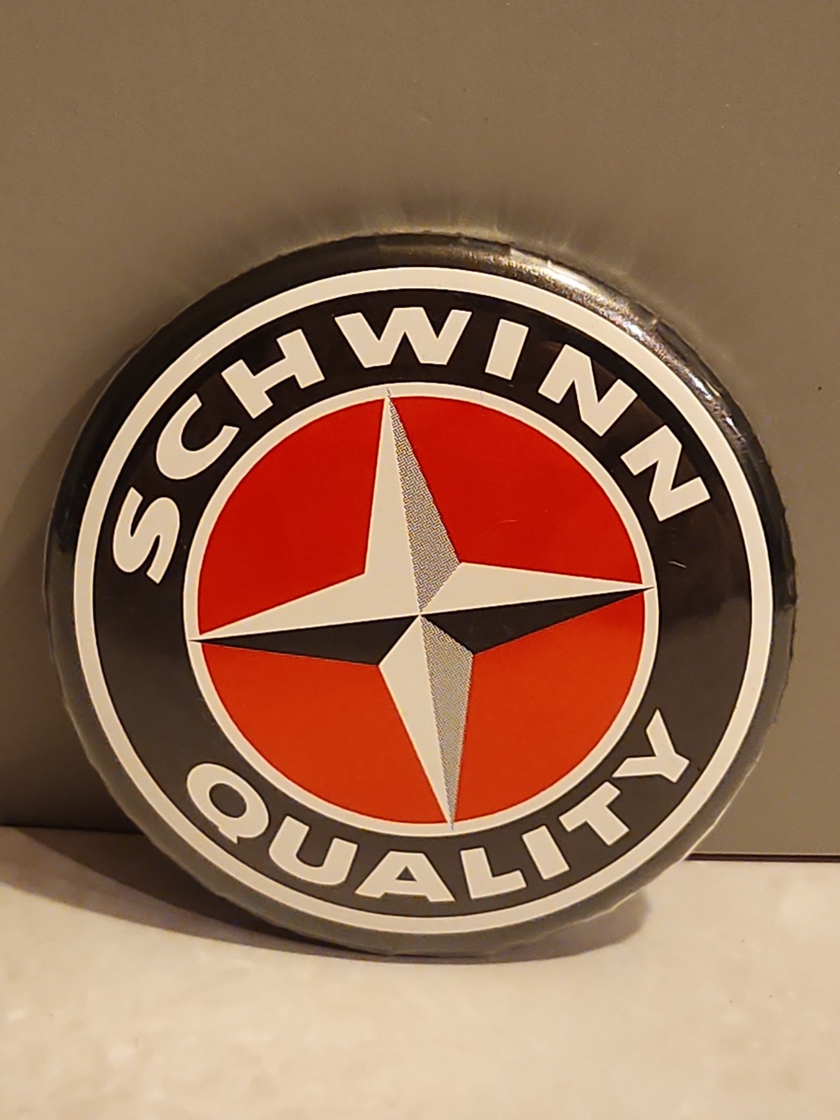 Vintage 1990s~SCHWINN QUALITY~Button Pin Vintage 1990s~SCHWINN QUALITY~Button Pin