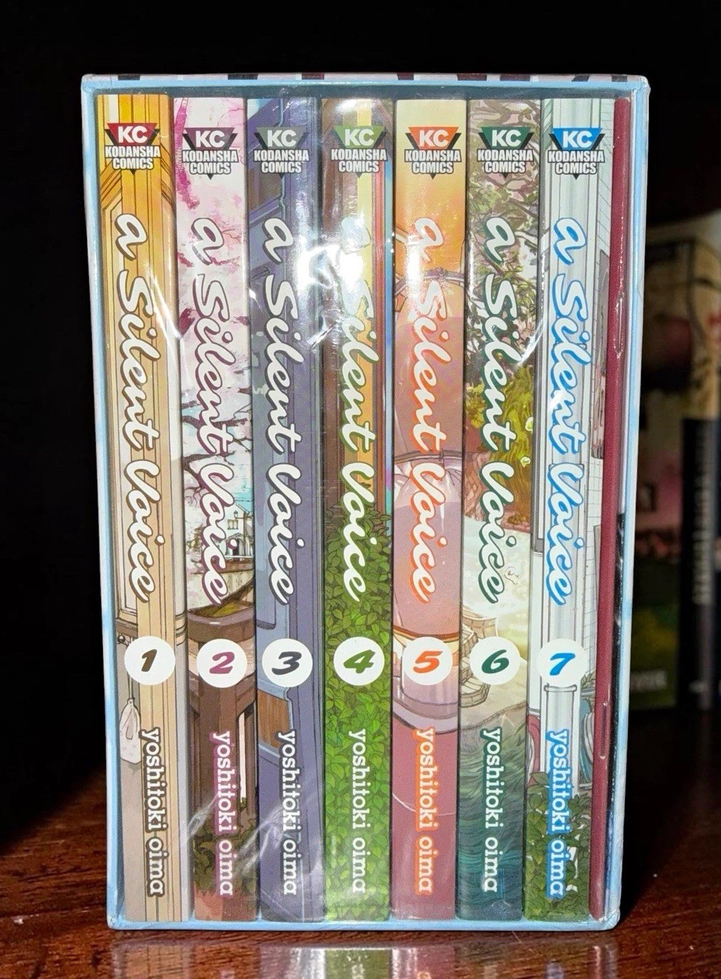 A Silent Voice Complete Series Box Set Vol 1-7 Yoshitoki Oima Poster Notebook A Silent Voice Complete Series Box Set Vol 1-7 Yoshitoki Oima Poster Notebook