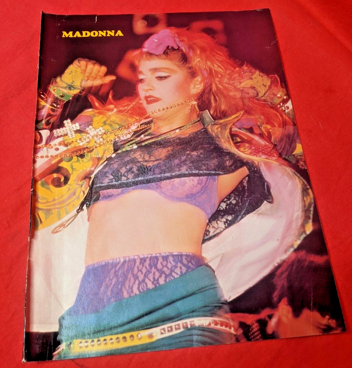 Madonna Vintage Rock Photo 11 X 9