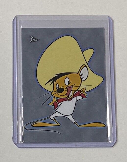 Speedy Gonzales Limited Edition Artist Signed Looney Tunes Trading Card 2/10