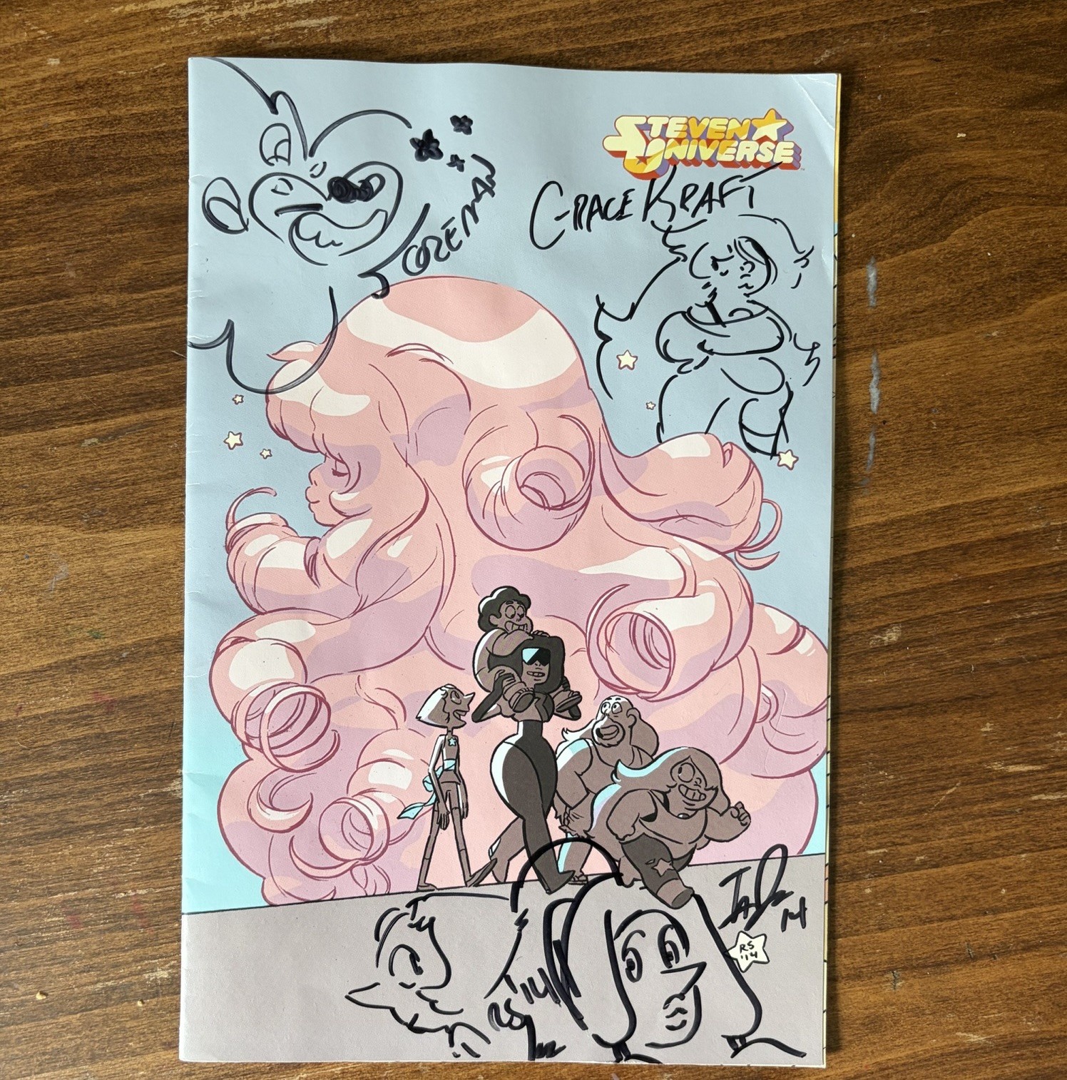kaBOOM Steven Universe #1 SIGNED Nucleus OOAK SKETCH Rebecca Sugar Crewniverse kaBOOM Steven Universe #1 SIGNED Nucleus OOAK SKETCH Rebecca Sugar Crewniverse