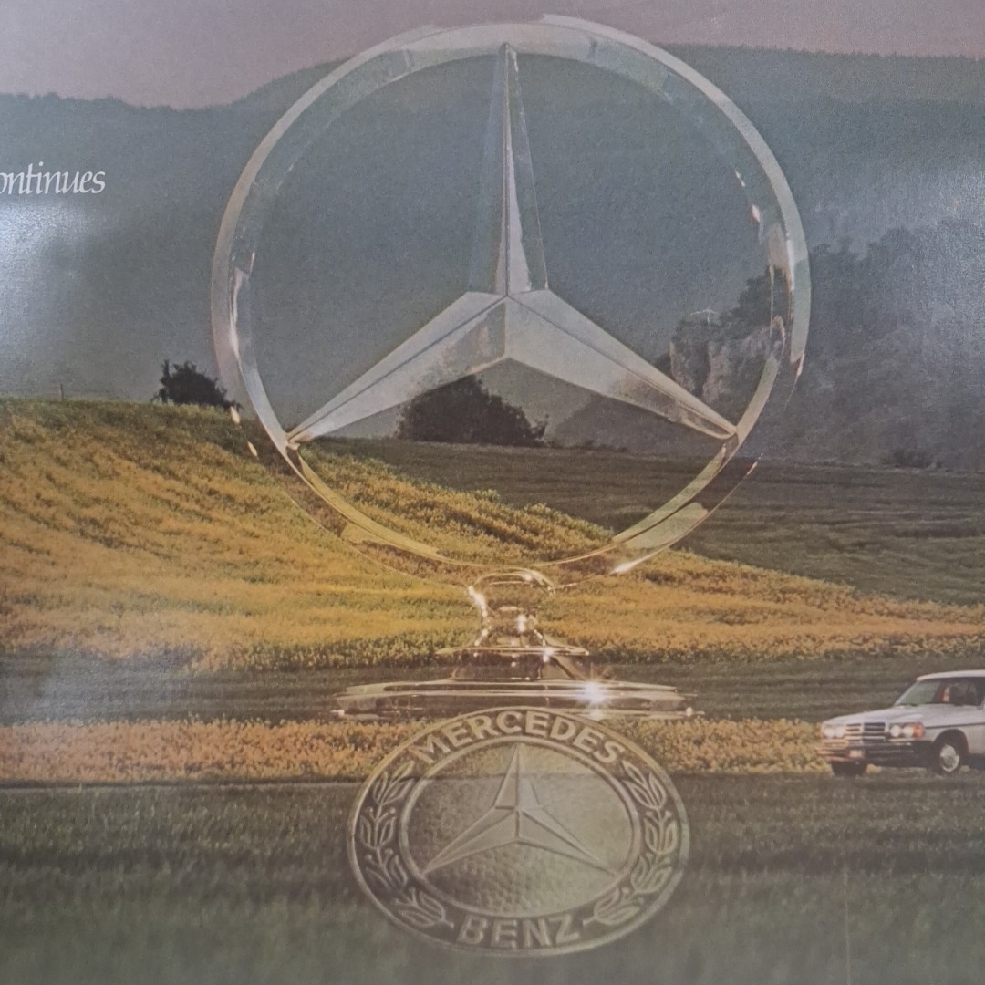 1977 Mercedes-Benz 240 D 300 280 E 280 SE 450 SEL 450 SL 450 SLC Brochure