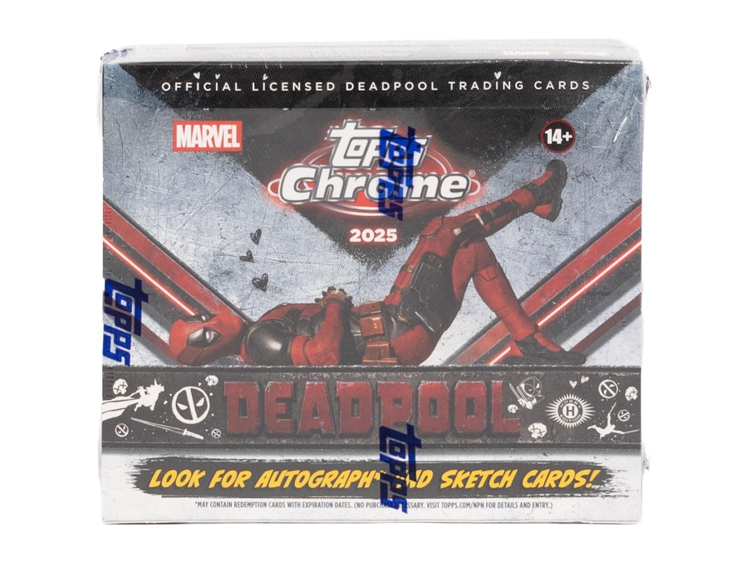 2025 TOPPS DEADPOOL CHROME HOBBY BOX 2025 TOPPS DEADPOOL CHROME HOBBY BOX