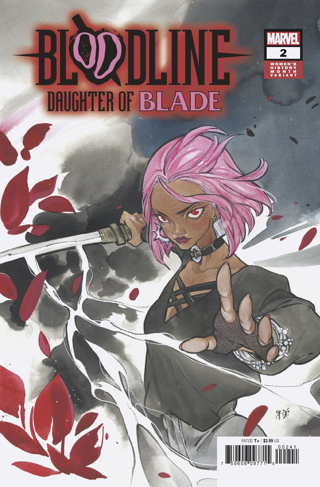 BLOODLINE: DAUGHTER OF BLADE #2 (PEACH MOMOKO VARIANT) COMIC BOOK ~ Marvel NM+