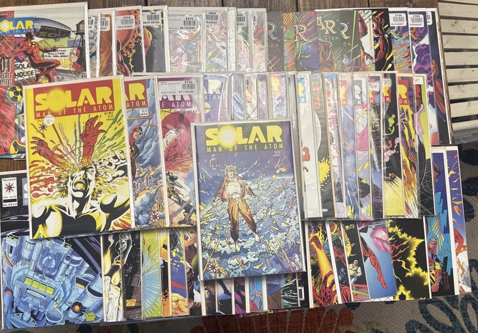 Solar Man Of The Atom 1-60 Lot Valiant 1991 Complete Series