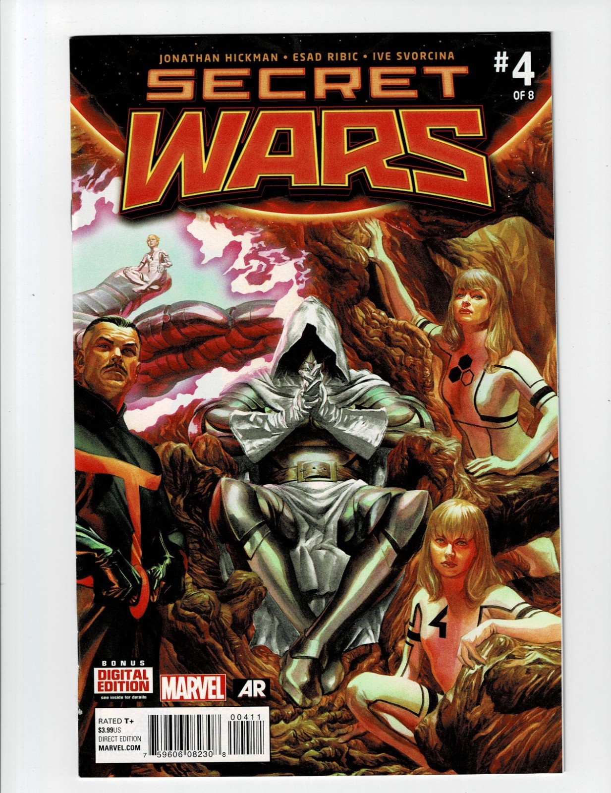~ UNCIRCULATED ~ Secret Wars #4 Near Mint/Mint (9.8) 2015 Marvel Comics