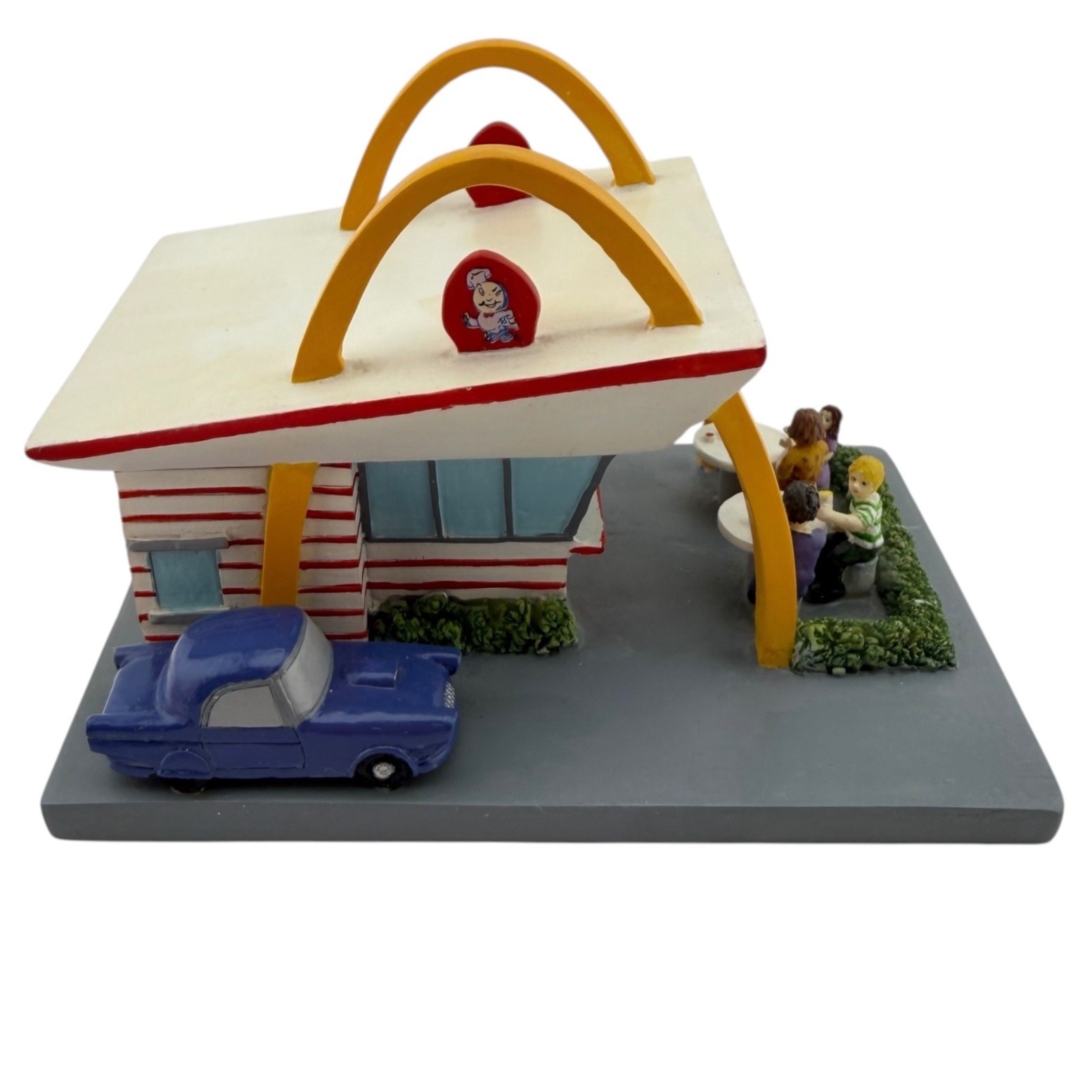 Rare NIB McDonald's Figurine Retro Restaurant Speedee Golden Arches 2004 Rare NIB McDonald's Figurine Retro Restaurant Speedee Golden Arches 2004