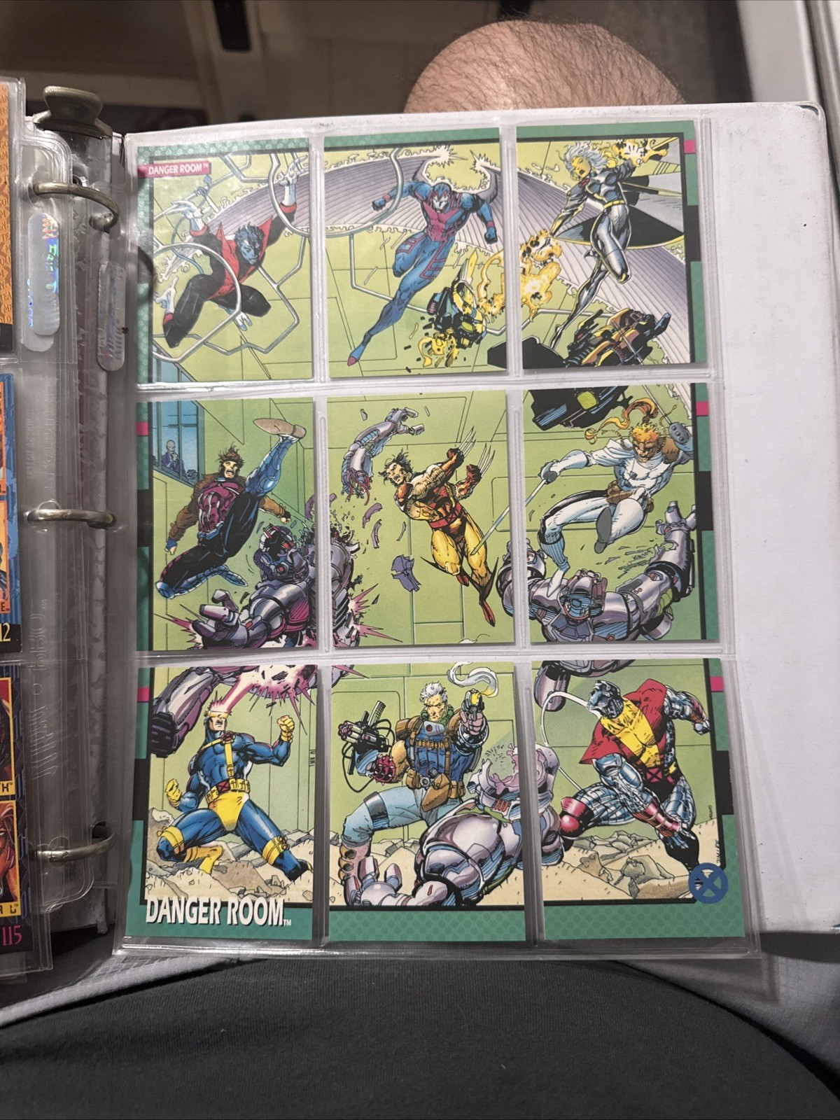 1992 Impel Marvel Entertainment #91-99 X-men Danger Room 9 Card Set 1992 Impel Marvel Entertainment #91-99 X-men Danger Room 9 Card Set