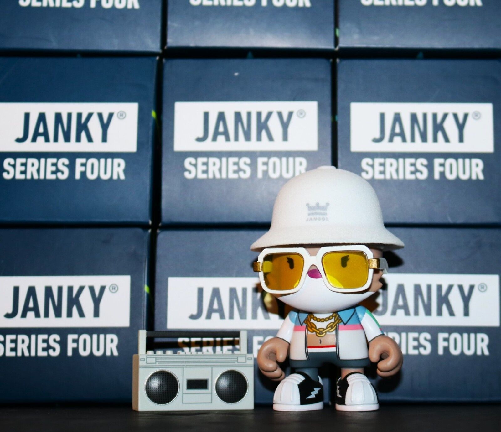 SuperPlastic: Janky Series Four (4) 25+ Limited Edition Fig by Janky & Guggimon