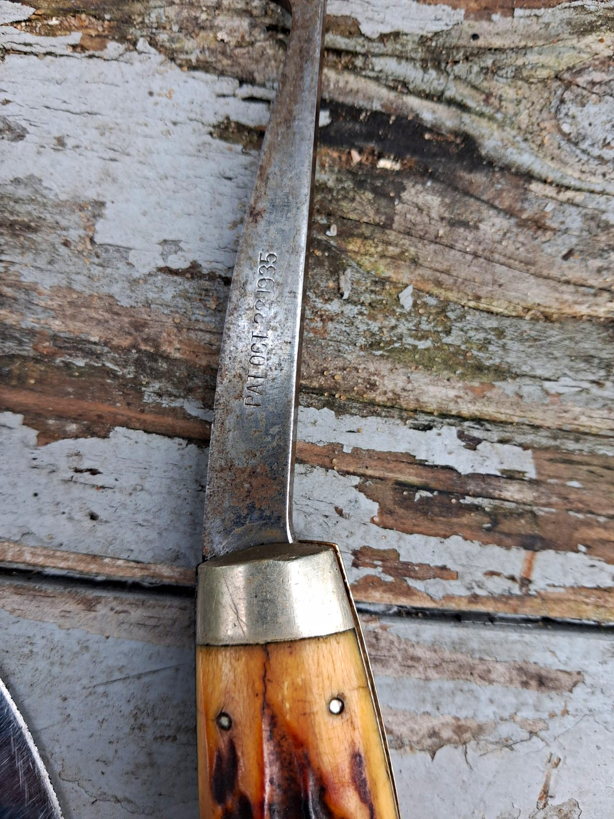 1935 Case Tested XX Interchangeable Steel Hatchet/Knife w/ Stag Handle & Sheath 1935 Case Tested XX Interchangeable Steel Hatchet/Knife w/ Stag Handle & Sheath