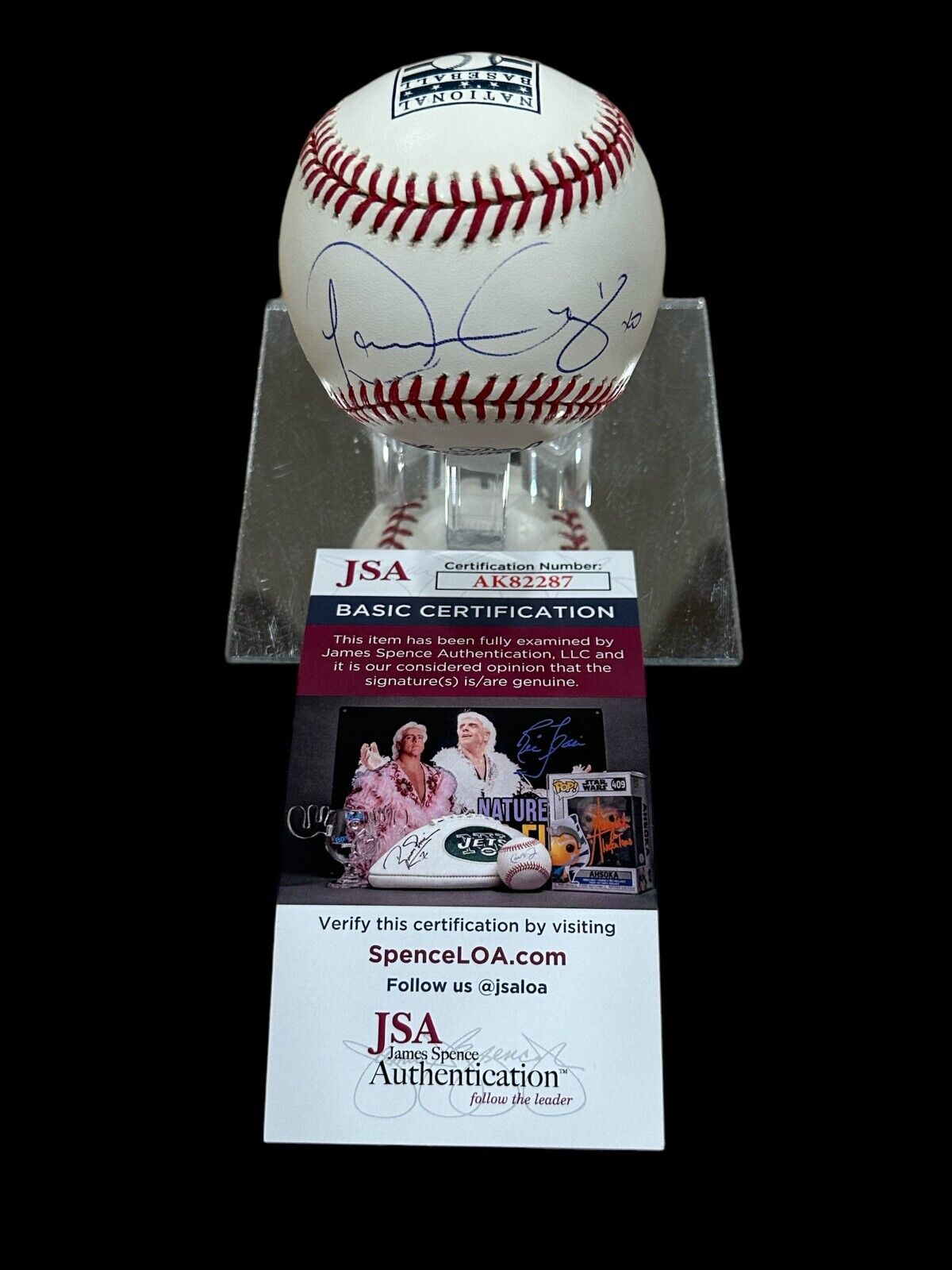 Danielle Colby Cushman American Pickers Sexy Signed Autograph Baseball JSA