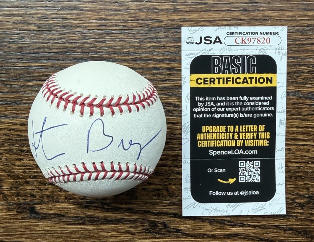 Signed STEPHEN BREYER Baseball OMLB US Supreme Court JSA COA Signed STEPHEN BREYER Baseball OMLB US Supreme Court JSA COA