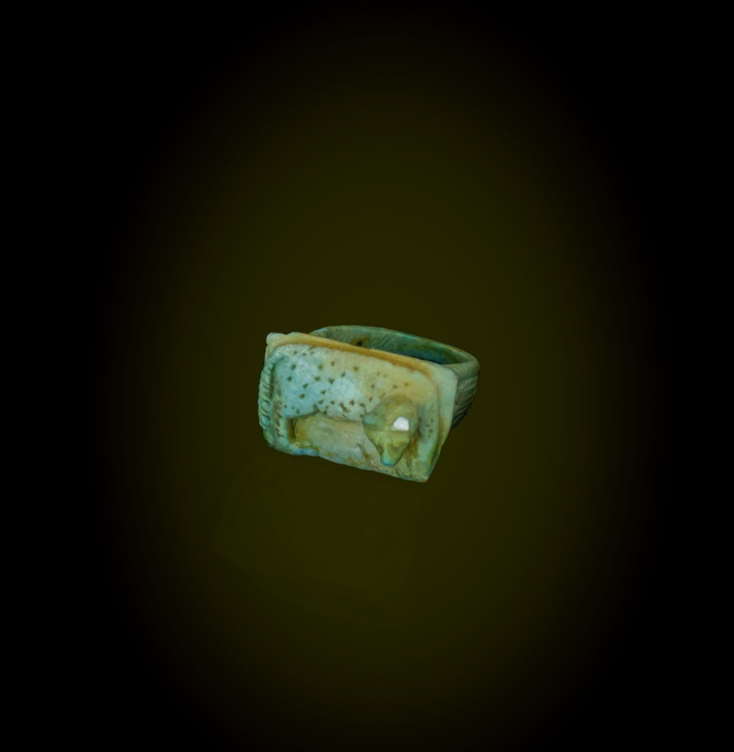 Rare Authentic Ancient Egyptian Antique Ram Ring Stone Amulet Jewelry Figure BC Rare Authentic Ancient Egyptian Antique Ram Ring Stone Amulet Jewelry Figure BC