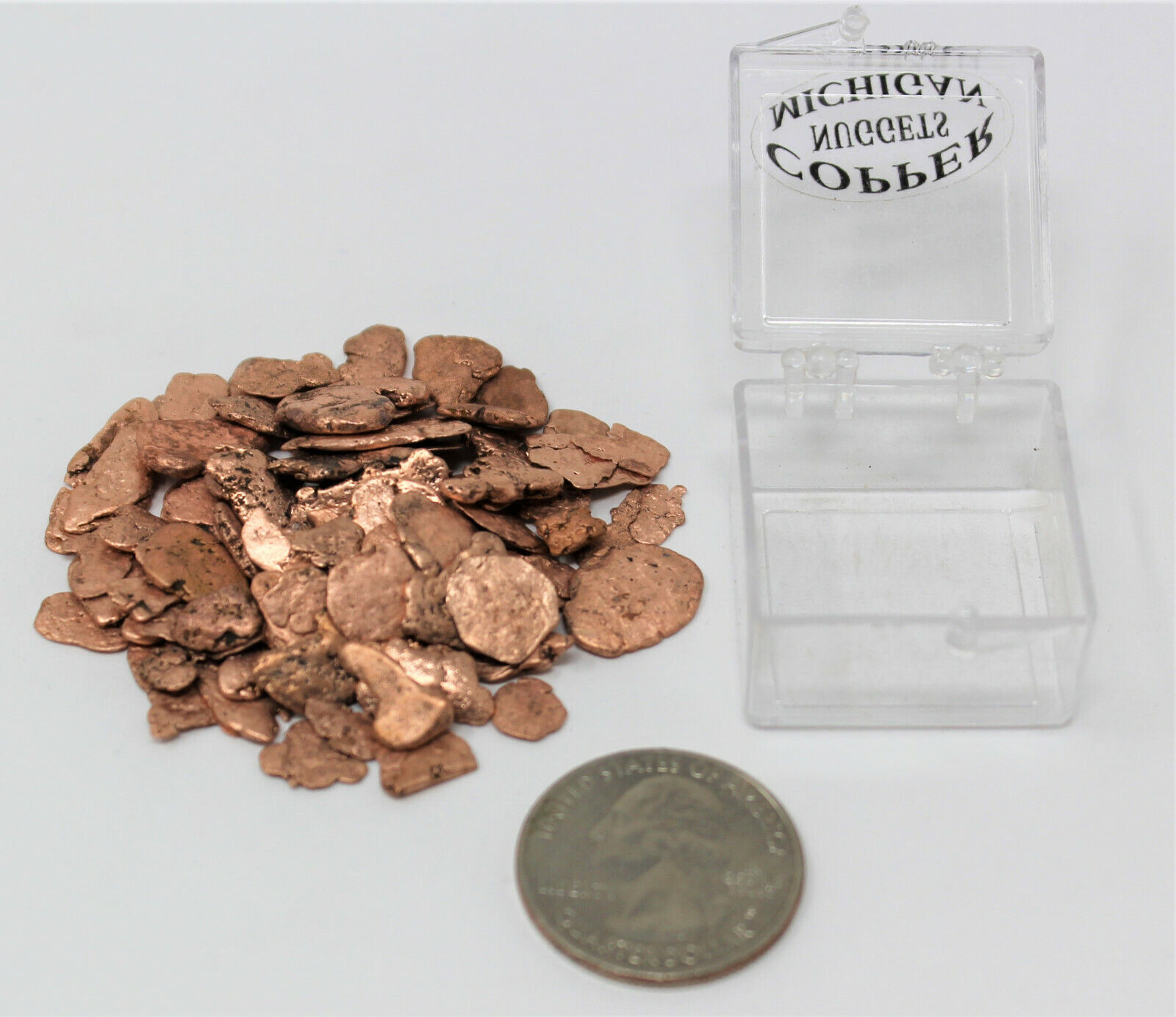 Copper Nuggets in Mini Gift Box (Natural Copper Nugget)